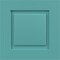 Ekena Millwork 12"W x 12"H True Fit PVC Raised Panel Shutters Sample, Pure Turquoise SAMPLE-TFPRPPT - alternate 1